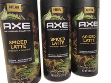 AXE Spiced Latte Premium Body Spray, Cardamom+Patchouli, 72HR, Lot of 3