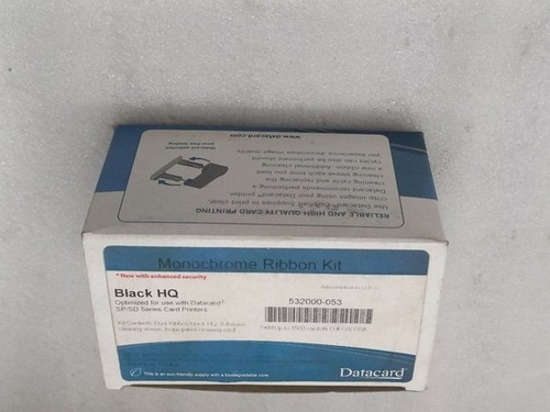 532000-053 BLACK MONOCHROME HQ RIBBON DATACARD ENTRUST FOR SD & AMP SP PRINTERS - 第 3/5 張圖片