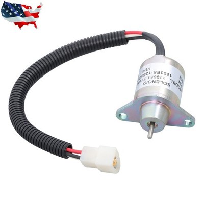 119653-77950 Solenoid Valve 12V Fuel Shut Off Model: 1503ES-12S5SUC5S 3TNE84
