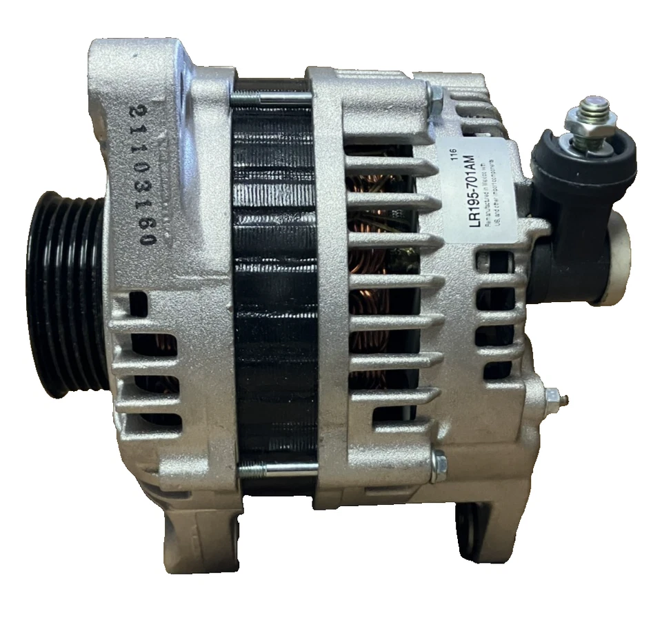 Reman OEM Alternator LR195-701AM Fits Nissan Maxima V6 3.0L DOHC 1992-1994 95AMP - Image 2 of 4