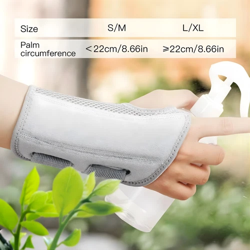 Hand Wrist Splint Support Bar Brace - Carpal tunnel Arthritis Sprain Pain Relief - Picture 8 of 11
