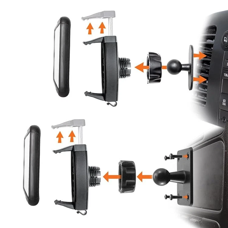 miniPro AMPS Universal Car Mount for Smartphones and Devices - Comes with Mul... - Image 3 of 4
