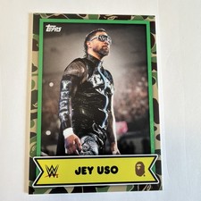 Jey Uso 2025 Topps WWE x BAPE Wrestling #31 Base Camo