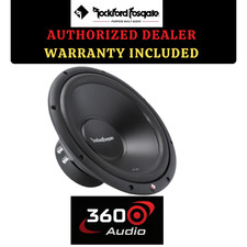 Rockford Fosgate R2D4-12 Prime 12" Subwoofer 500W Peak / 250W RMS Dual 4-Ohm VC