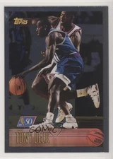 1996-97 Topps Foil NBA 50 Tony Delk #155 Rookie RC 0y59