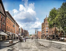 1908 Main Street Nashua, New Hampshire 14 x 11"  Photo Print