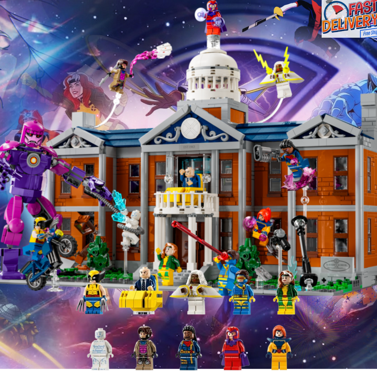 Marvel X-Mên: 76294 The X-Mãnsion Bricks Building Set 3093 Pcs