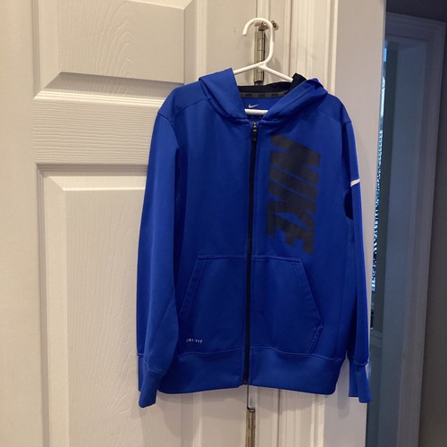 Boy's Nike Dri Fit Zipper Front Jacket, Size M