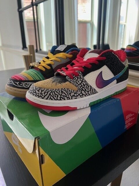 Nike SB Dunk Low What The Paul Size 9.5 195240867633| eBay Nike SB Dunk Low What The Paul Size 9.5 195240867633| eBay