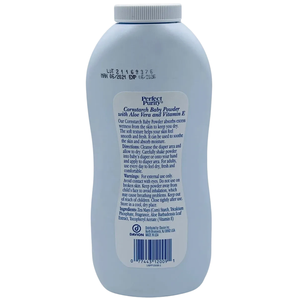 Perfect Purity Baby Powder Pure Cornstarch 9 oz eBay