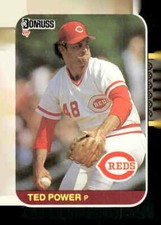 1987 Donruss #536 Ted Power