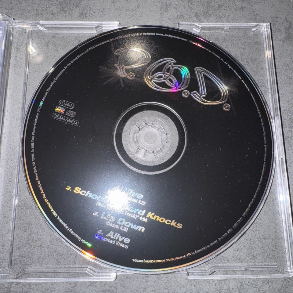 P.O.D. Alive (2001) [Maxi-CD] - Zustand gut - Bild 2 von 2