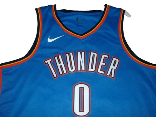Nike Swingman OKC Thunder Russell Westbrook #0 Authentic NBA