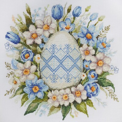 Easter is coming soon Counted Cross Stitch Kit   DIY Needlework Craft