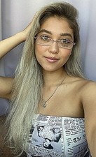 Vintage Silhouette Ultra-light SPX97 6071 53mm Clear Red Women Eyeglasses ..