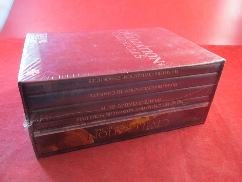Sid Meier's Civilization Chronicles (Computer PC) Box Set **BRAND NEW** Sealed! - Image 3 of 4