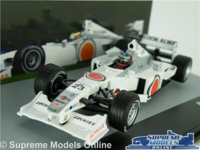 BAR HONDA 002 FORMULA ONE F1 RENNWAGEN MODELL 1:43 GRÖSSE IXO ZONTA ITALIEN 2000 T3