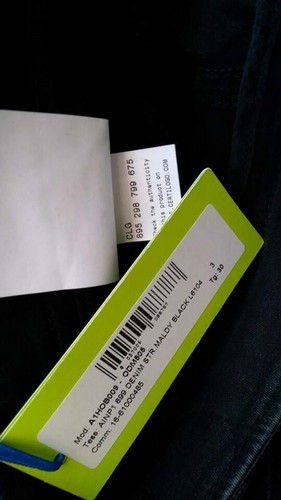 Versace Jeans ankle jeans/trousers waistband chain - STRETCH, Authenticity Code - Picture 9 of 12