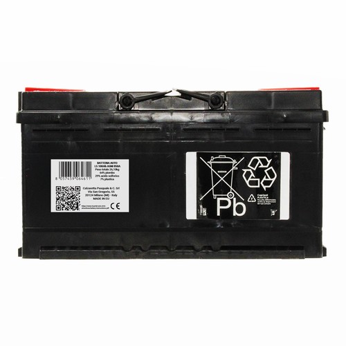 Batteria Speed 100Ah AGM 850A Start&Stop 12V = Varta 595 901 085 - Foto 7 di 8