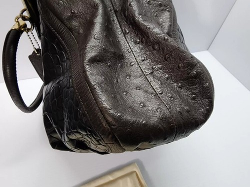 COACH Bag Madison Satchel Dark Chocolate Brown - Picture 3 of 23