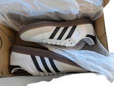 ADIDAS 6.5 Men 7.5 Women Samba Soccer Shoes White/Black IH6001 NIB