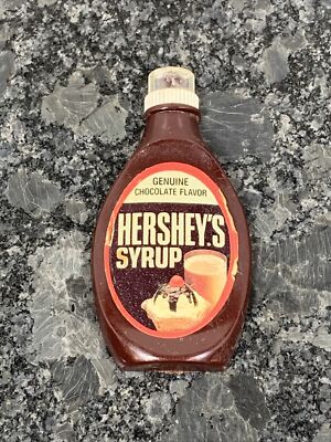 Vintage Hershey's Syrup Bottle Genuine Chocolate Flavor Refrigerator Magnet