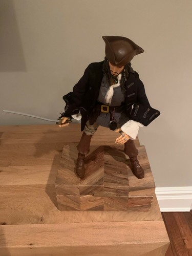 Original Captain Jack Sparrow 2009 12 Inch Action Figure without box - Picture 3 of 4