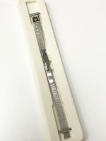 Gemex Vintage Original Silver 12.5mm Stainless Steel W-693-2 64504 Band Gemex Vintage Original Silver 12.5mm Stainless Steel W-693-2 64504 Band