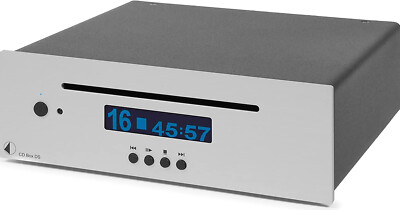 Pro-Ject CD Box DS CD-Player silber & Fernbedienung CD CD-R CD-RW Hybrid-SACD