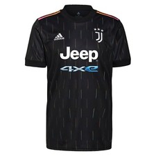 Image of Authentic Adidas Black Juventus Away Jersey 21/22