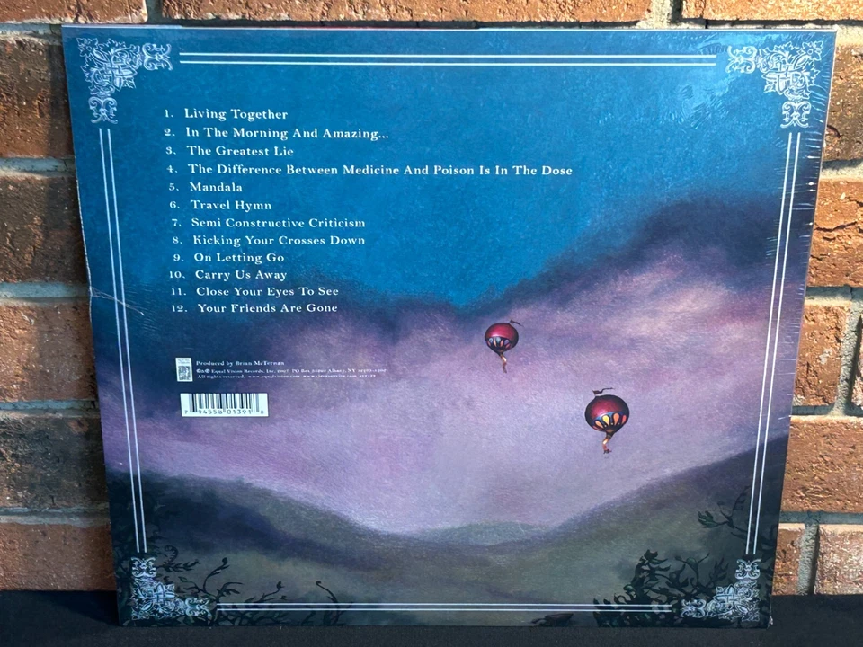 * CIRCA SURVIVE - On Letting Go, Limited CUSTARD SPLATTER VINYL LP New! Bend! - Image 4 of 4