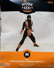 Fearless Force Ninja Costume. New, Size 8-10
