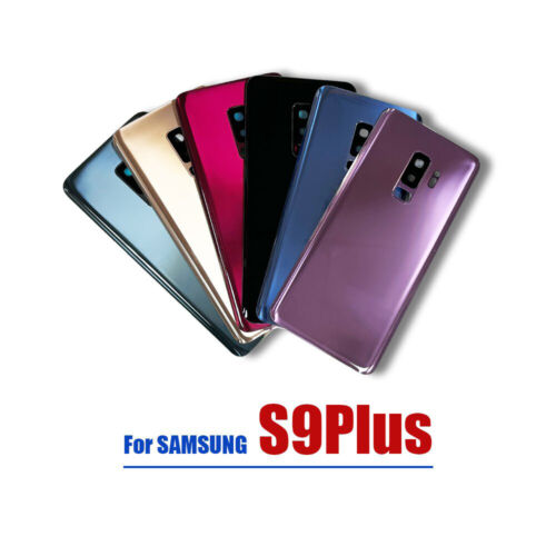 Back Cover For Samsung Galaxy S9+ Battery Glass Rear Cover With Camera Lens SDE - Picture 11 of 17