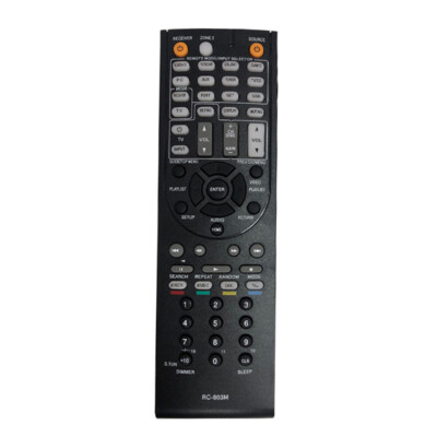 RC-803M for Onkyo AV Receiver TX-NR609 TXNR609 TXNR609B Replace Remote Control