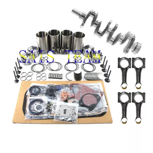 4LE2 Engine Overhaul Rebuild Kit - Crankshaft & 4x Connecting Rod For Isuzu part - Picture 3 of 14