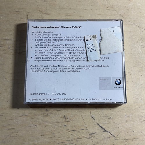 2003 BMW F650GS Motorcycle Shop Service Repair Manual CD Dakar - Bild 2 von 4