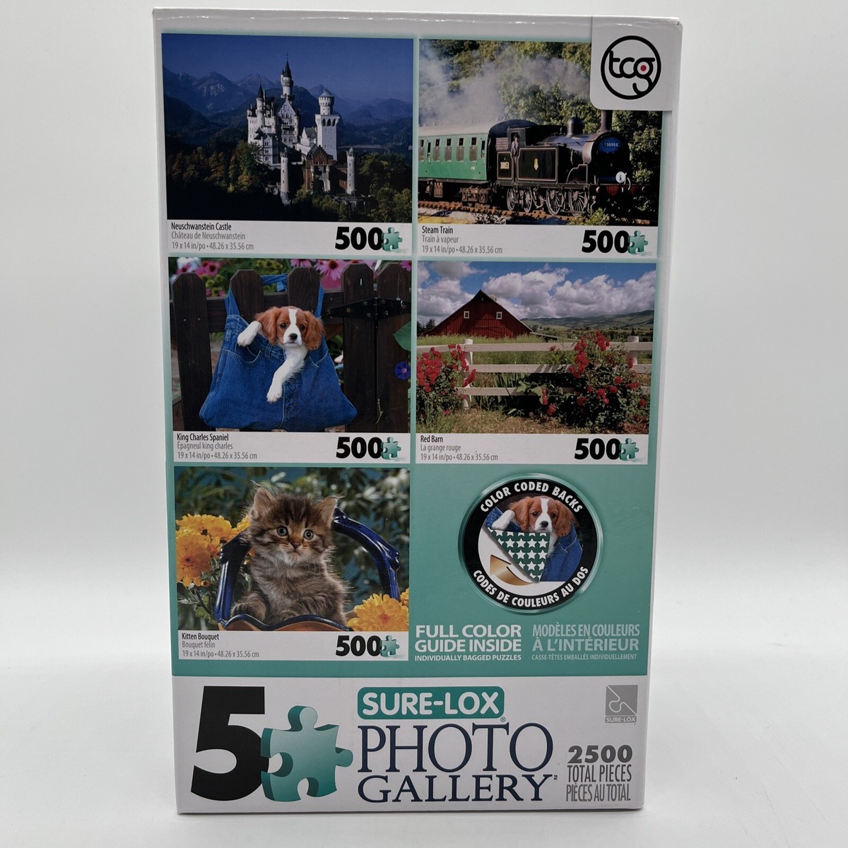 ルクページ Sure-Lox Puzzle Photo Gallery 5 Individually Packaged 2500 Pieces