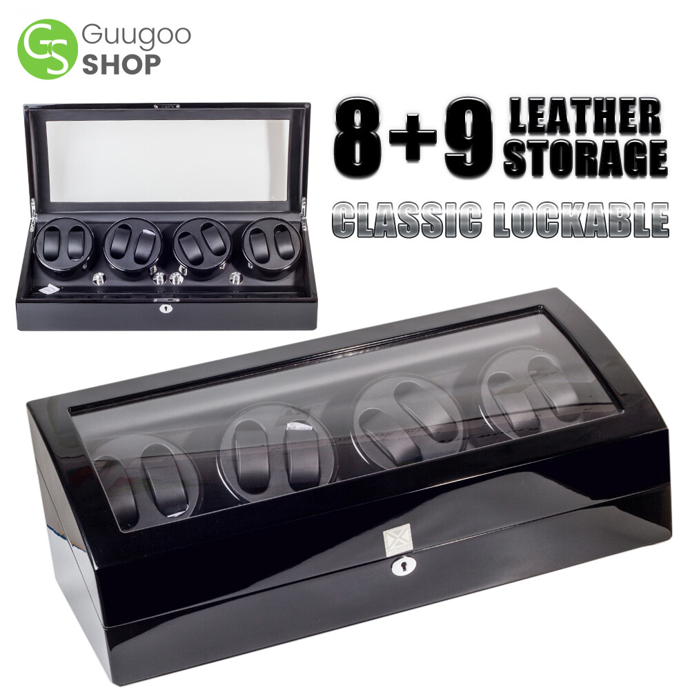 Automatic 6+7/8+9 Watch Winder Storage Display Box Case  display picture 1