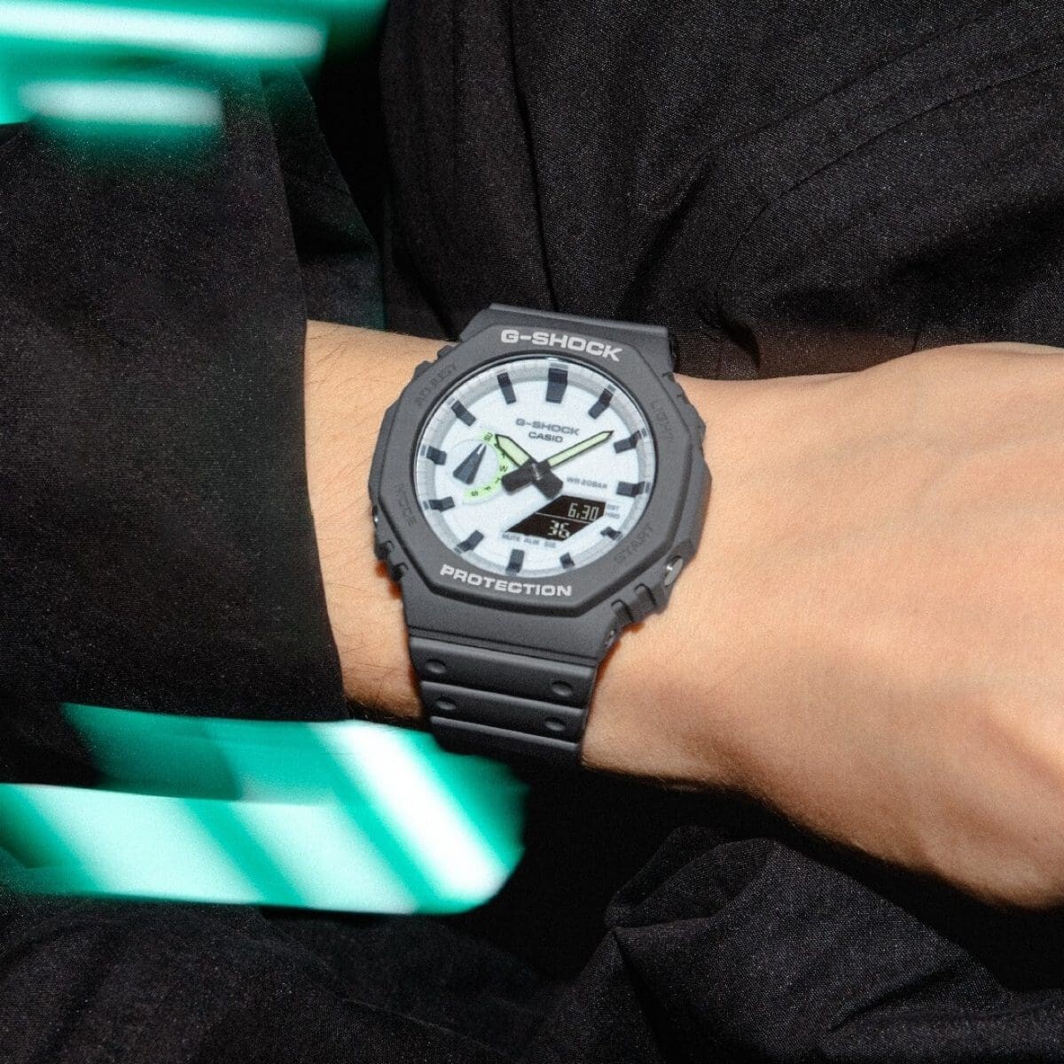 CASIO G-SHOCK Men's Watch GA-2100HD-8AJF HIDDEN GLOW series JAPAN