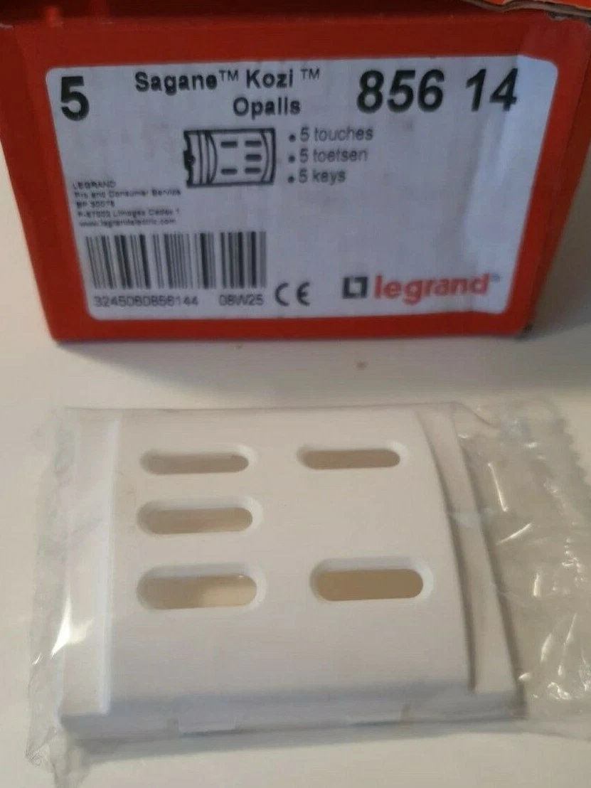 Enjoliveur Legrand Xelio Chrome - Réf 87000 Pour Interrupteur/Poussoir - Neuf
