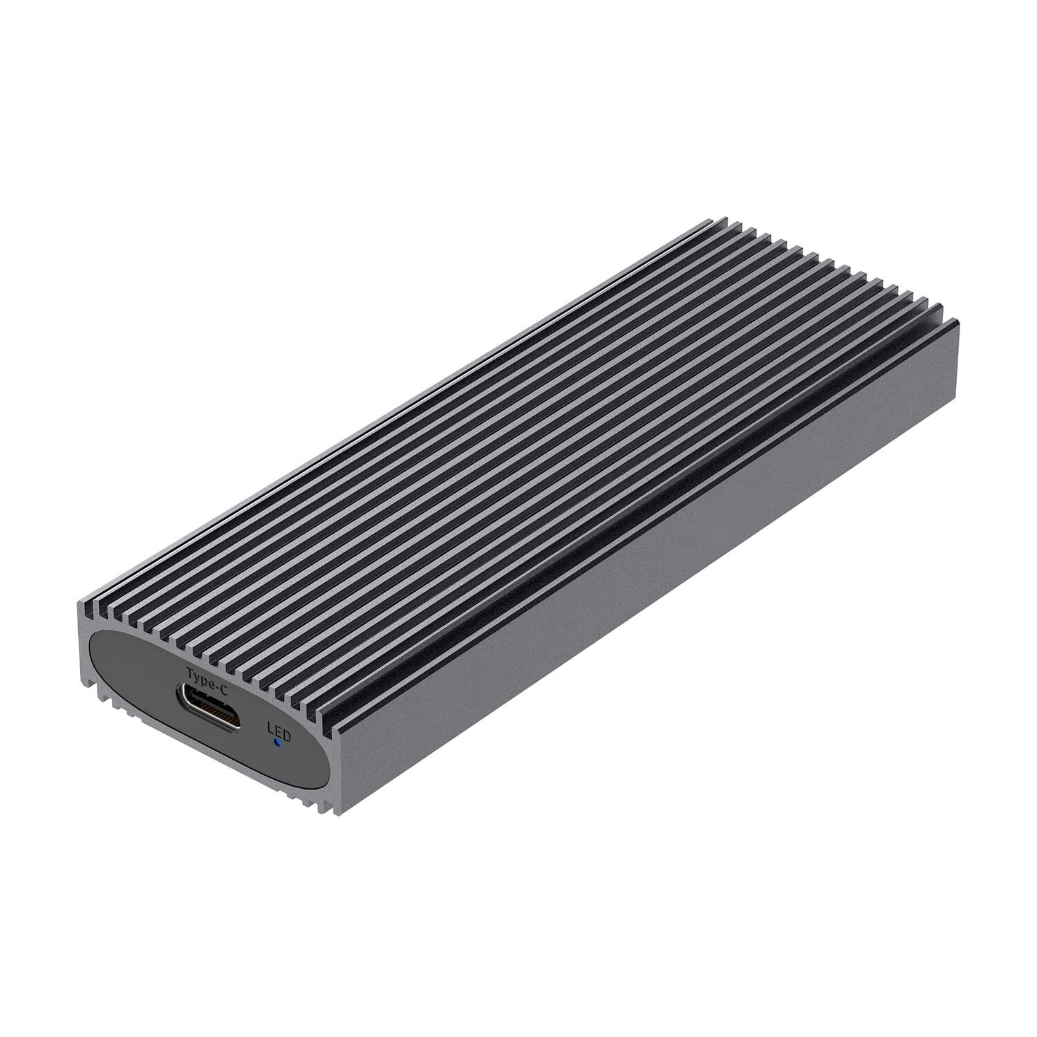 AISENS - ASM2-023GR – External Case for M.2 SSD NVME A USB3.2 GEN2, Grey