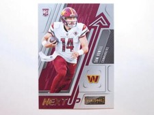 2022-23 Panini Playbook Football Sam Howell Next Up Rookie Card NU-5 Commanders