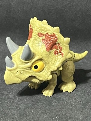 Jurassic World Triceratops Snap Squad Attitudes 3  Dinosaur Toy A7