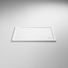 Image of Nuie White Shower Tray / Rectangular Shower Tray 900mm x 800mm