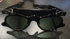 Vintage 60s MLB Baseball  flip Up  Sunglasses Bausch  Lomb