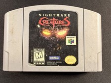 Nightmare Creatures (1998) - Nintendo 64 Game Cartridge - Tested and Works