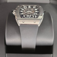 RICHARD MILLE RM 67-01 EXTRA FLAT TITANIUM AUTO WINDING 39MM B&P 11