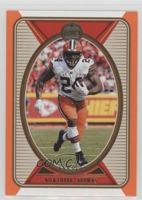 2022 Panini Legacy Orange 159/199 Nick Chubb #22 0p1q