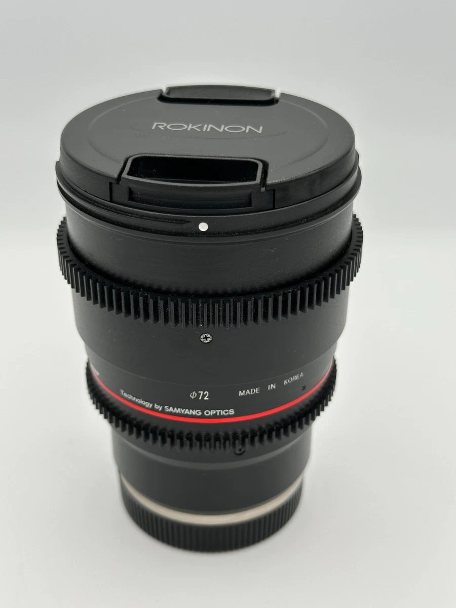 シネレンズ Rokinon 85mm T1.5 中古 Amazon.com : Rokinon 85mm T1.5 High Speed Full Frame Cine DSX Lens