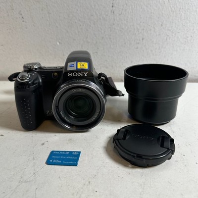 Sony Cyber-shot DSC-H5 Black 7.2MP 12x Optical Zoom Portable Digital SLR Camera